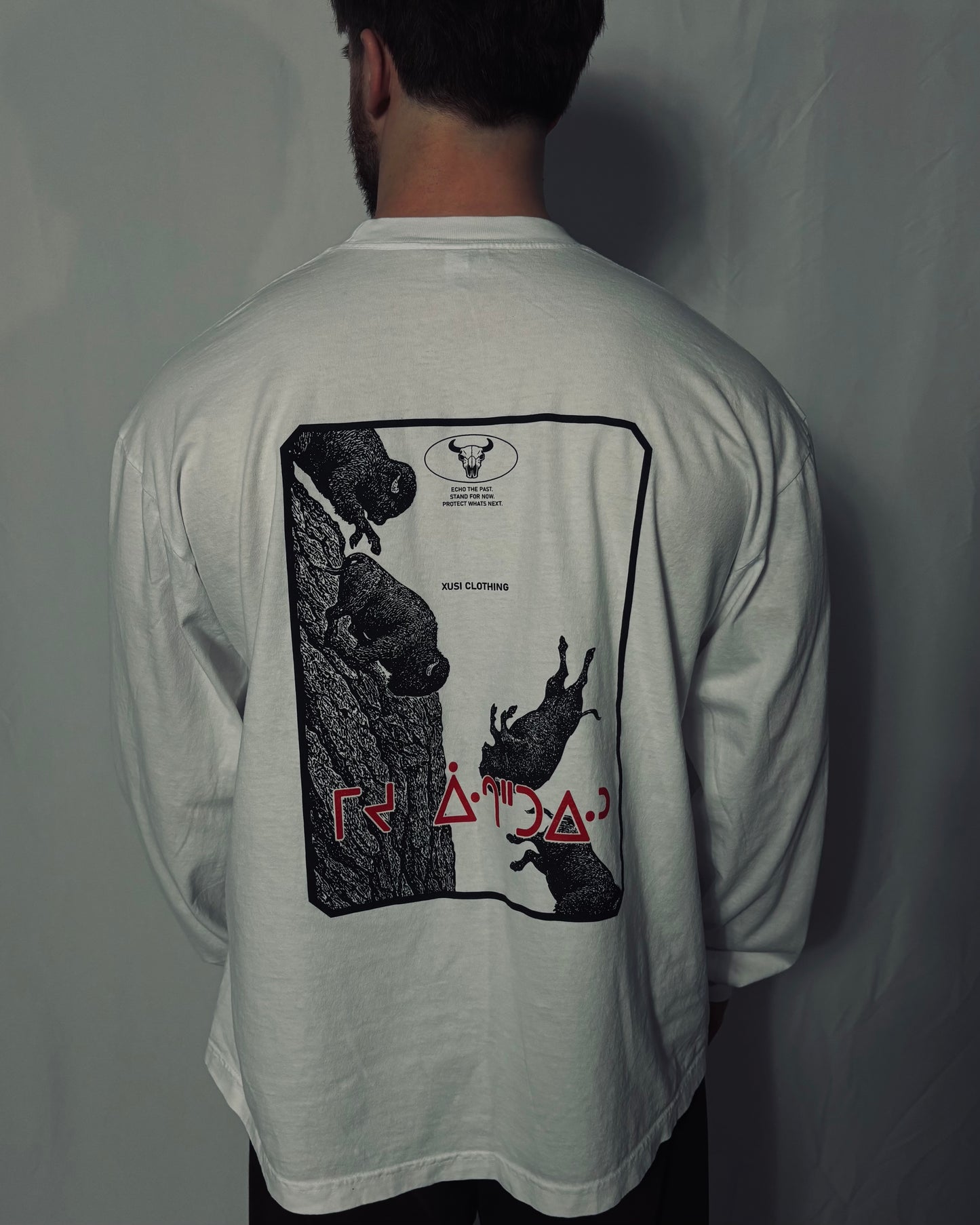 White The Great Drive Long Sleeve Tee
