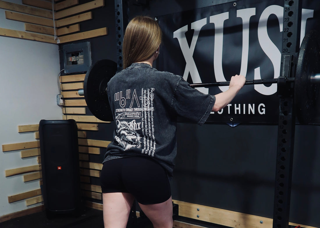 Training in XUSI gym wear
