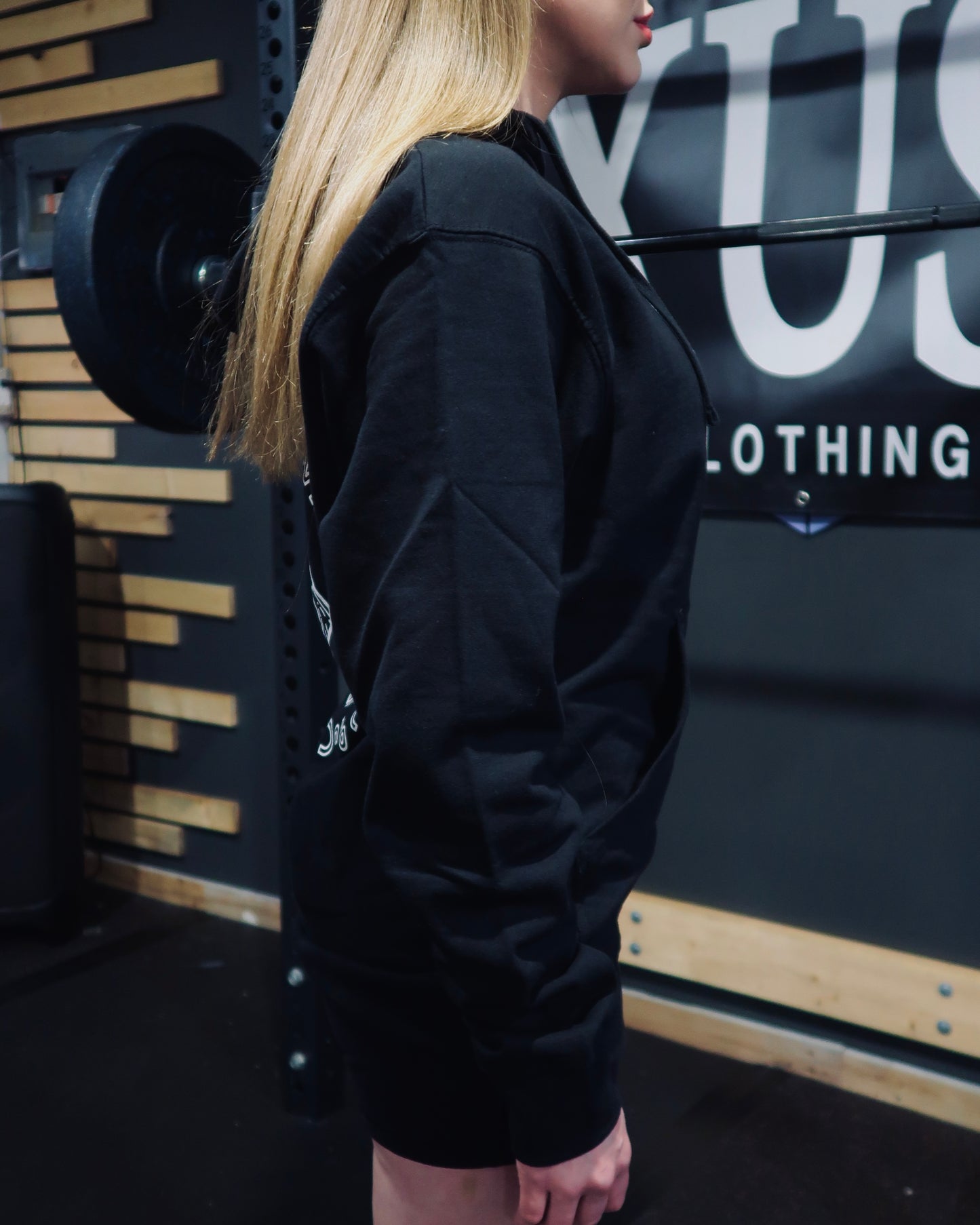 Always Improving Black Hoodie