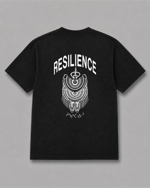 Resilience T-Shirt, back print – Indigenous-owned t-shirt by XUSI, Saskatoon