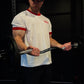 Mens Poly Cotton Ringer Golden Era Red T-Shirt