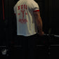 Mens Poly Cotton Ringer Golden Era Red T-Shirt