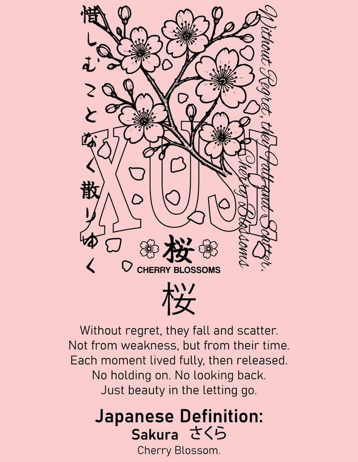 Sakura (Cherry Blossom) design artwork by XUSI