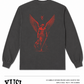 Vintage Black Guardian Of Discipline Long Sleeve Tee