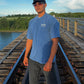 Blue sâskwatôn T-Shirt