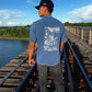 Blue sâskwatôn T-Shirt