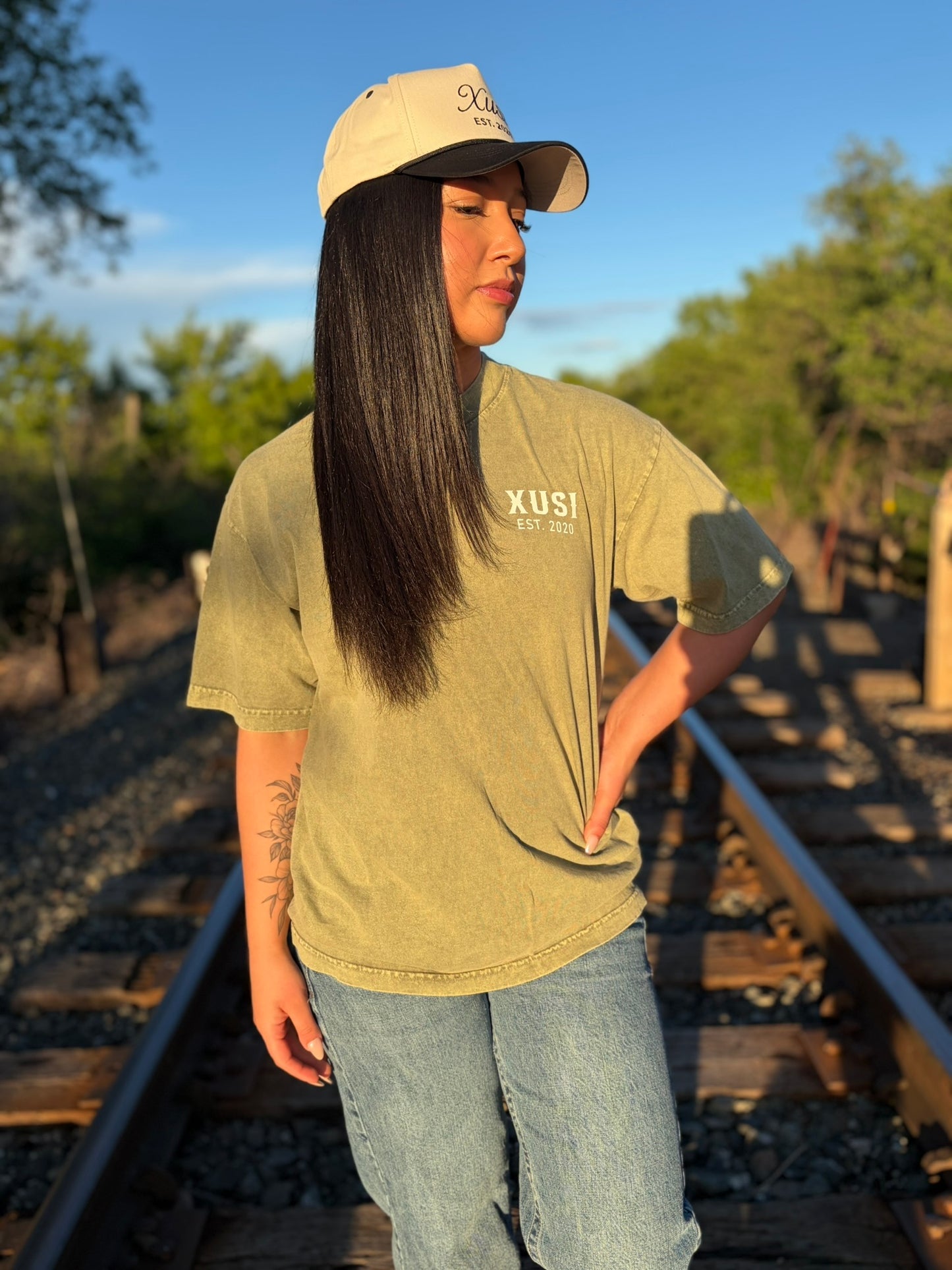 Green sâskwatôn T-Shirt