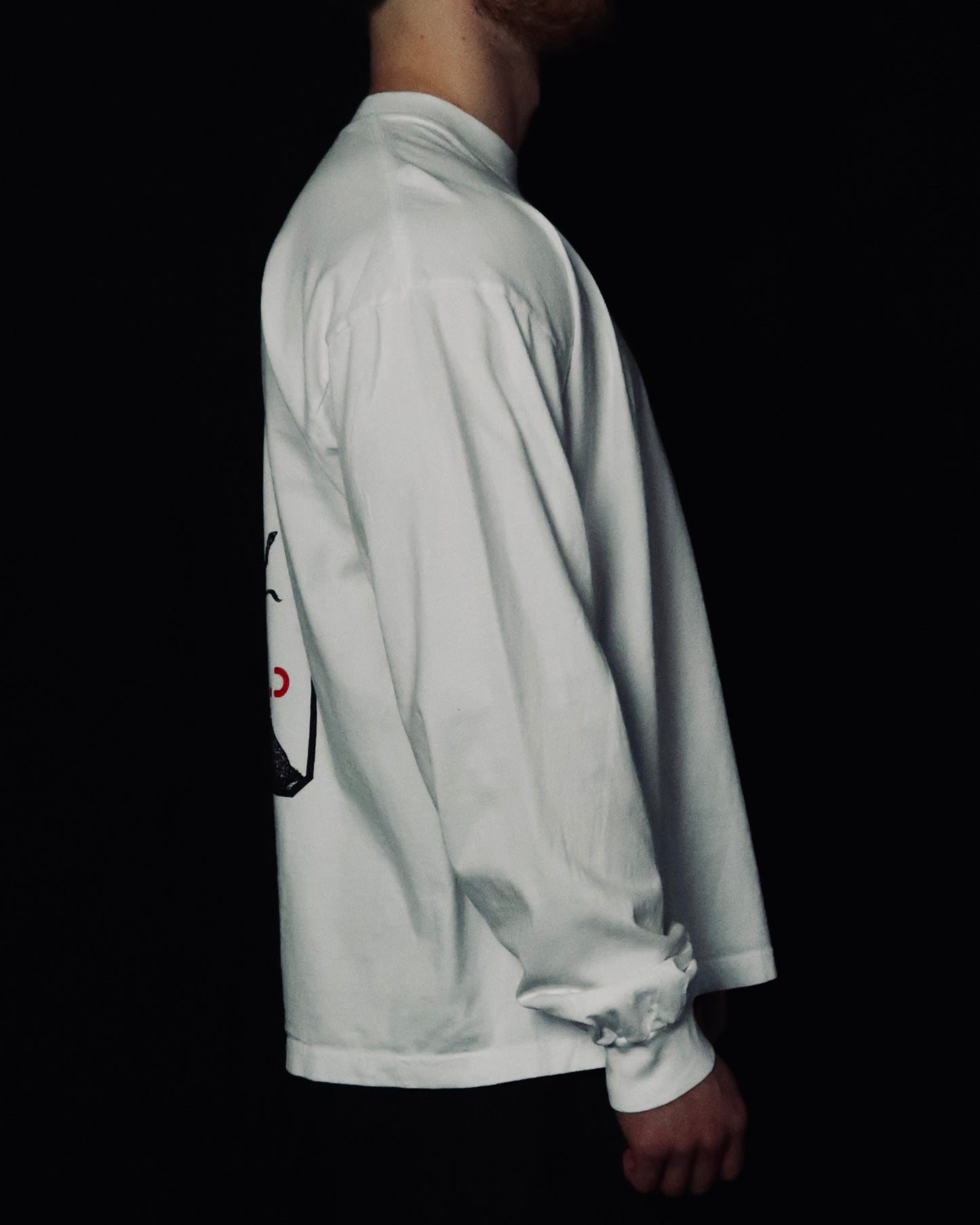 White The Great Drive Long Sleeve Tee