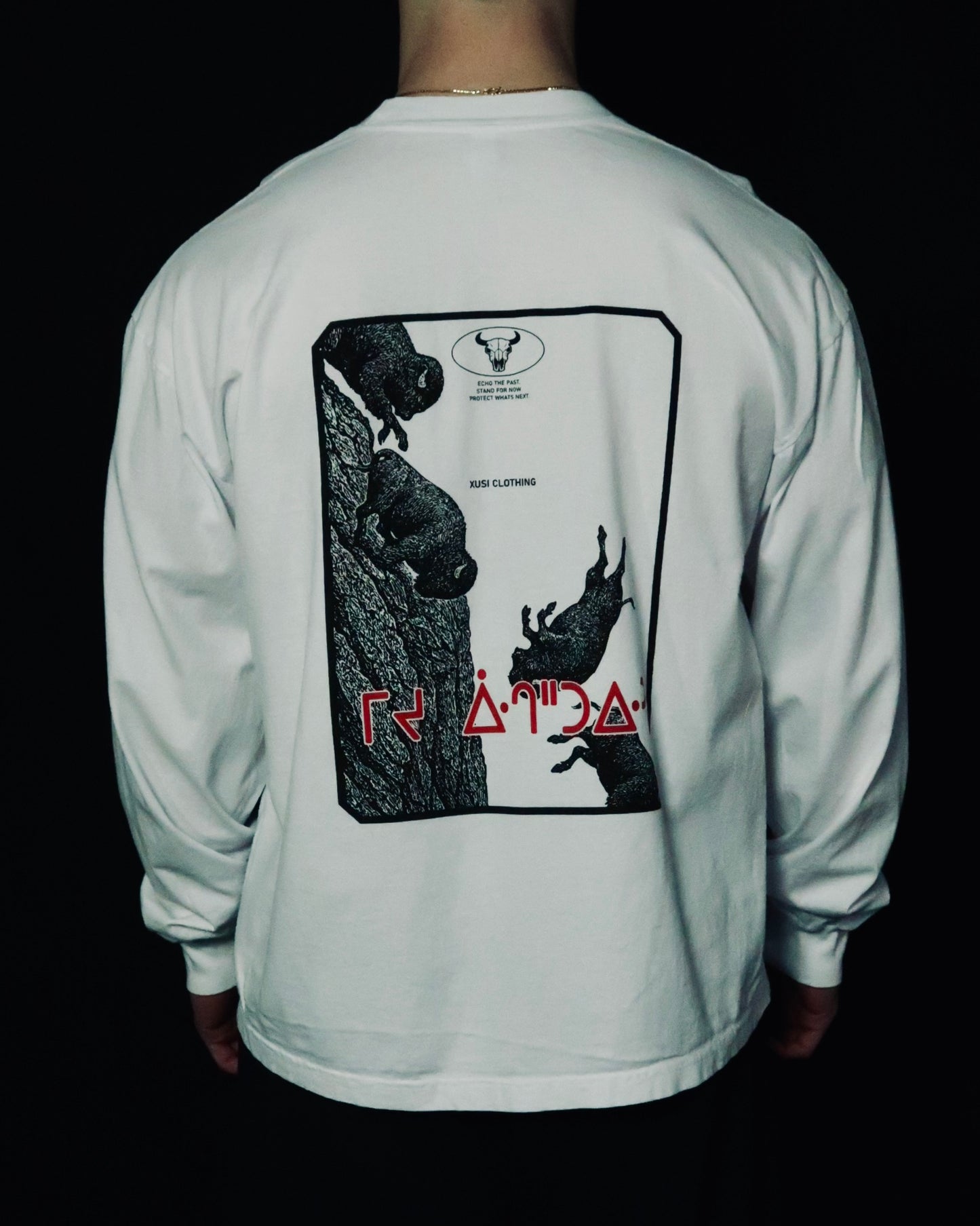 White The Great Drive Long Sleeve Tee