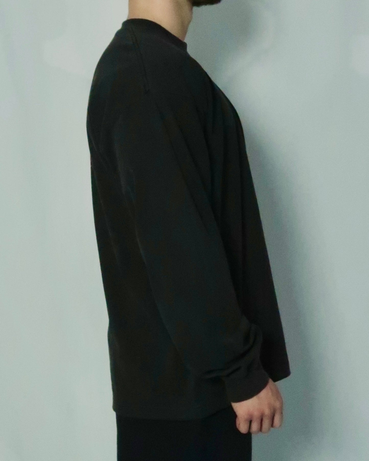 Vintage Black Guardian Of Discipline Long Sleeve Tee