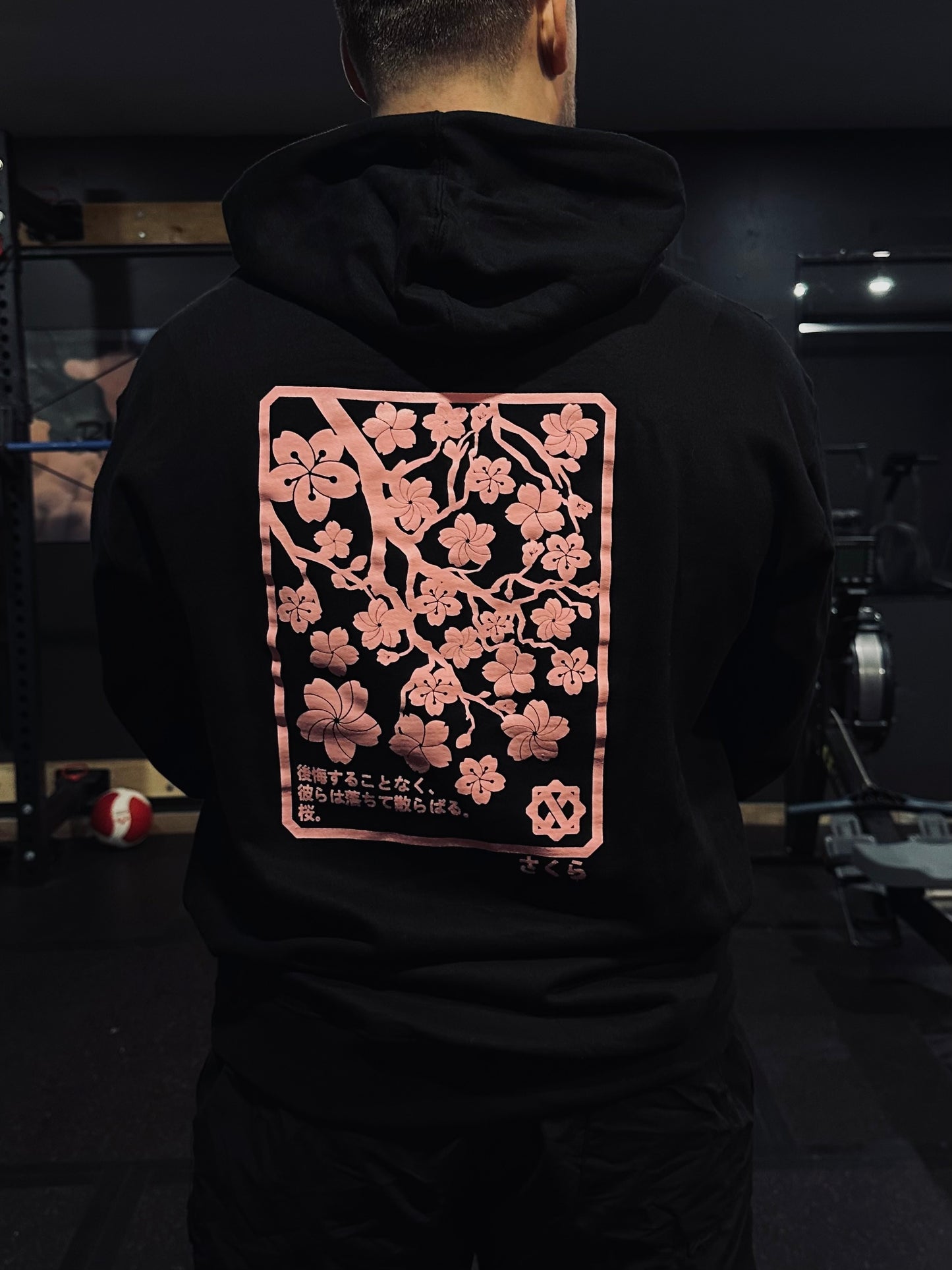 Black Cherry Blossom Hoodie