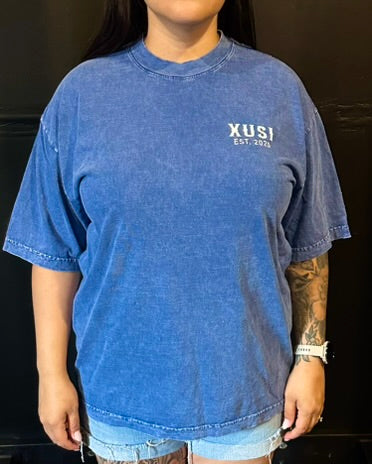 Blue sâskwatôn T-Shirt