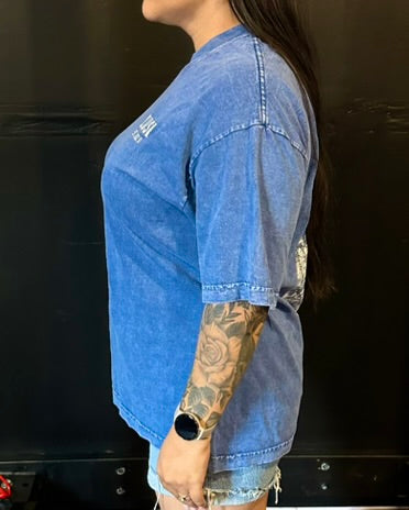 Blue sâskwatôn T-Shirt