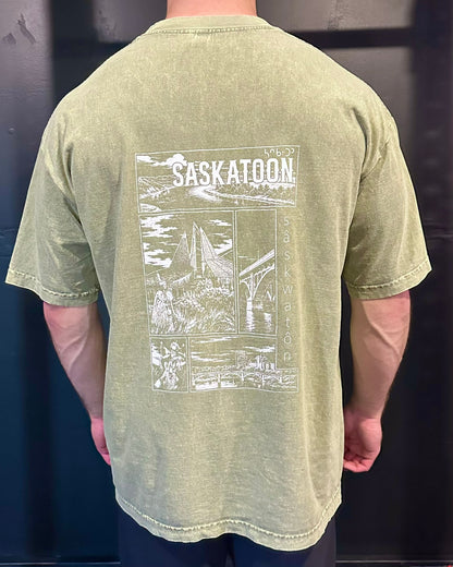 Green sâskwatôn T-Shirt