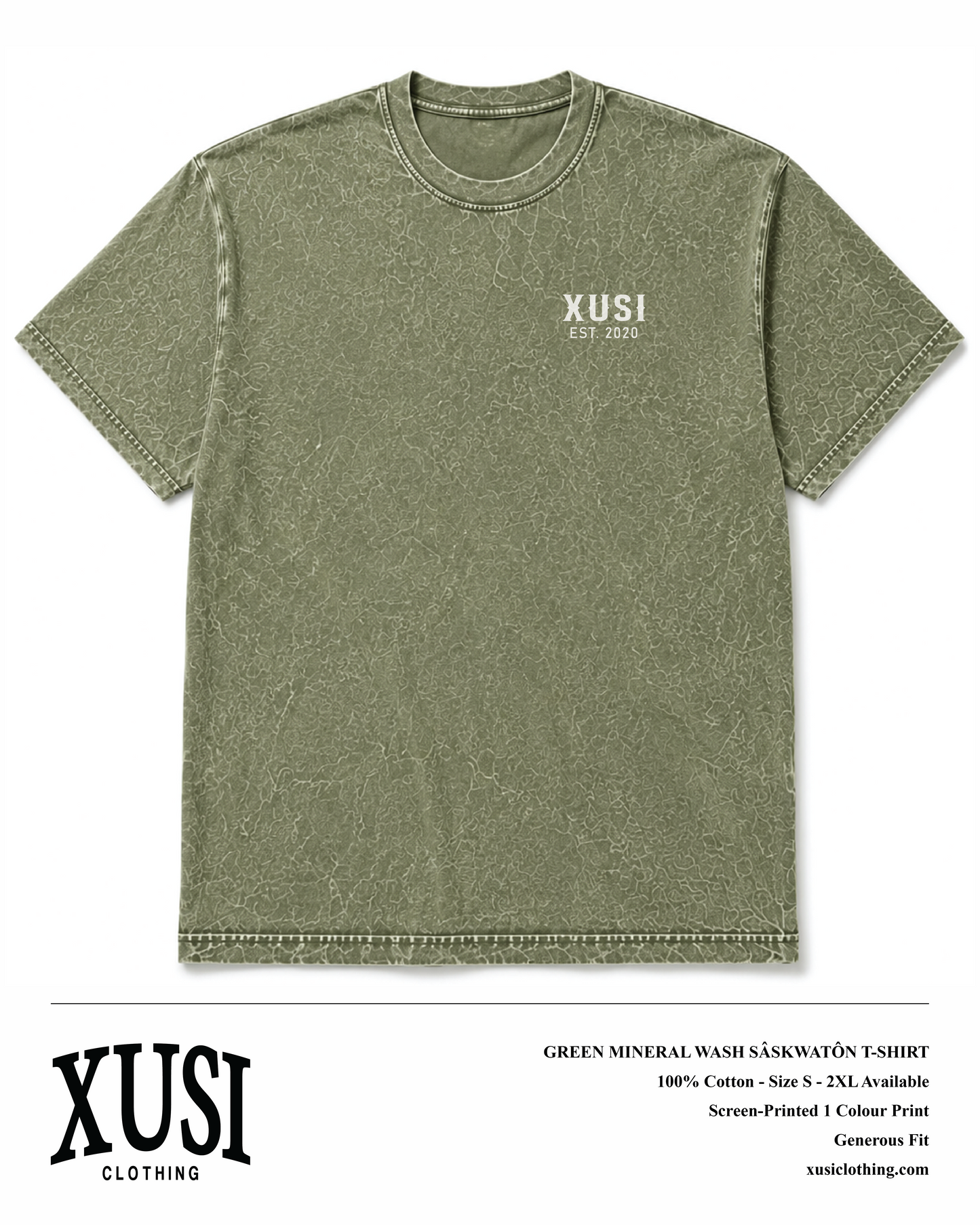 Green sâskwatôn T-Shirt