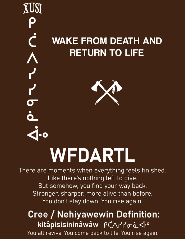 Wake From Death and Return to Life design artwork by XUSI