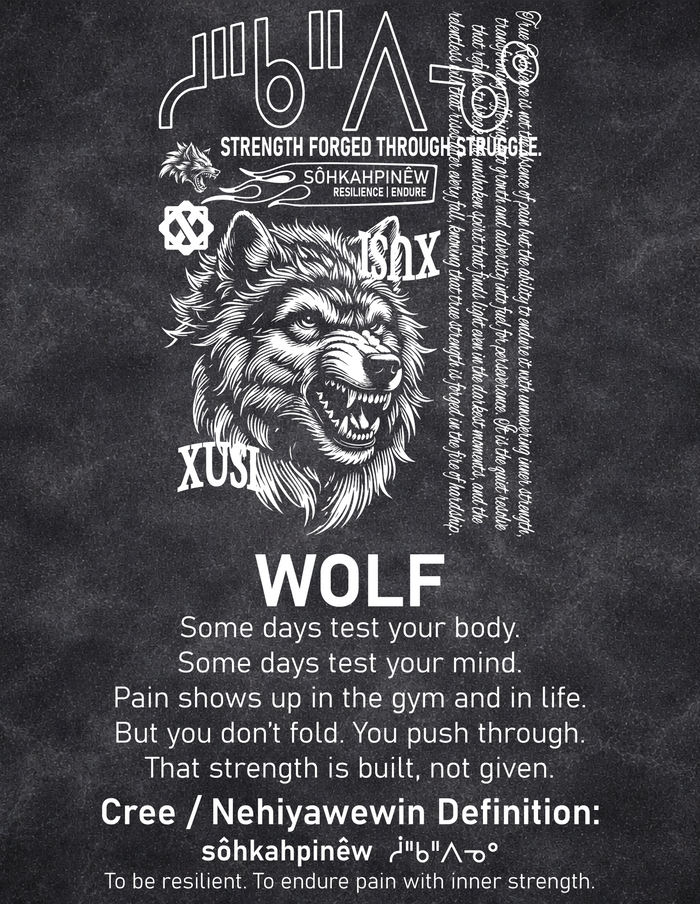 Wolf design artwork by XUSI