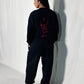 Black Oni Long Sleeve Tee, photo 9 – Indigenous-owned long sleeve tee by XUSI, Saskatoon