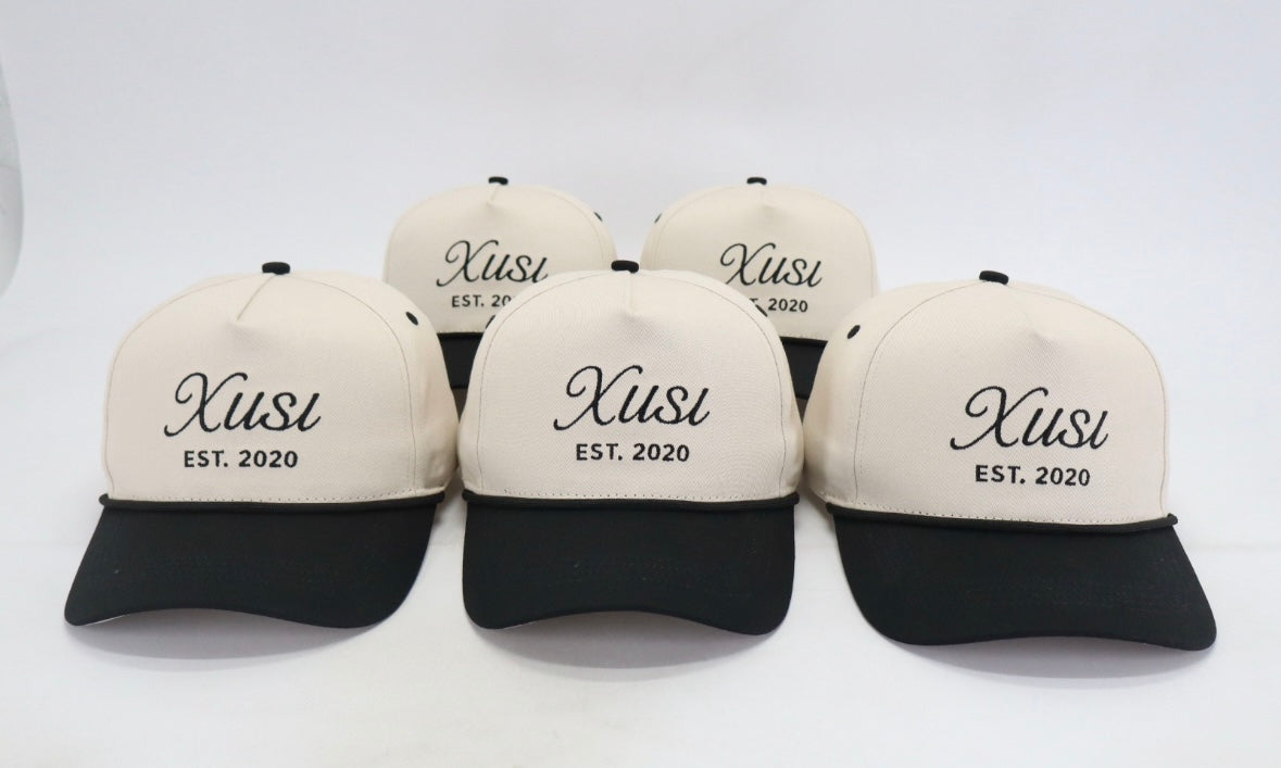 XUSI Founders Hat A-Frame Snapback, photo 1 – Indigenous-owned A-frame snapback hat by XUSI, Saskatoon