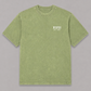 Green sâskwatôn T-Shirt, front print – Indigenous-owned t-shirt by XUSI, Saskatoon
