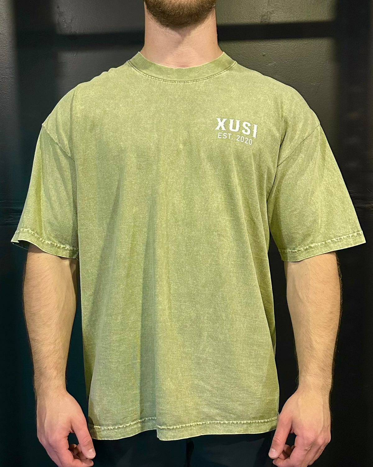 Green sâskwatôn T-Shirt, photo 7 – Indigenous-owned t-shirt by XUSI, Saskatoon