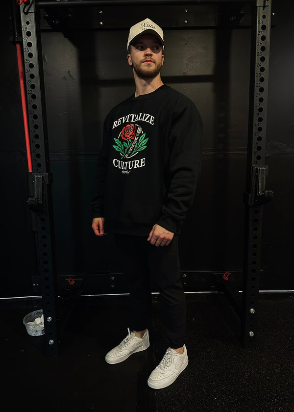 Revitalize Culture Crewneck, photo 3 – Indigenous-owned crewneck by XUSI, Saskatoon