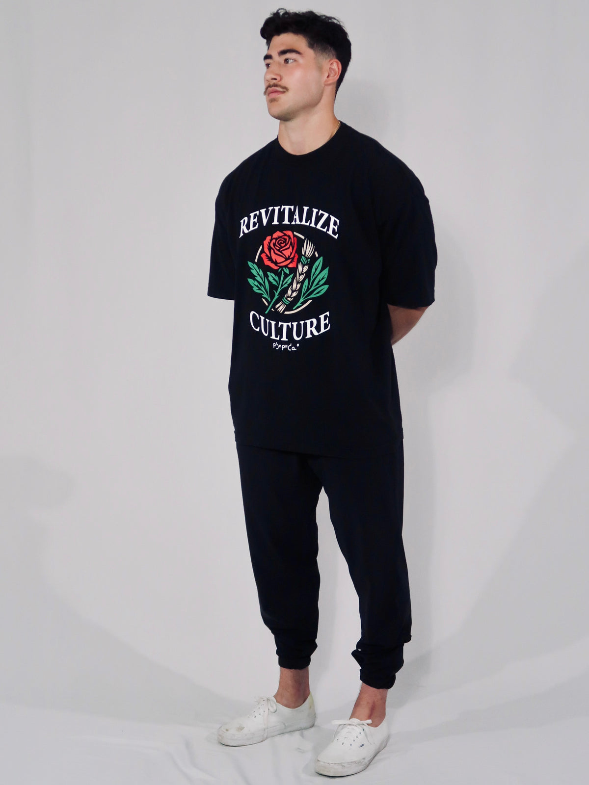 Revitalize Culture T-Shirt, photo 3 – Indigenous-owned t-shirt by XUSI, Saskatoon