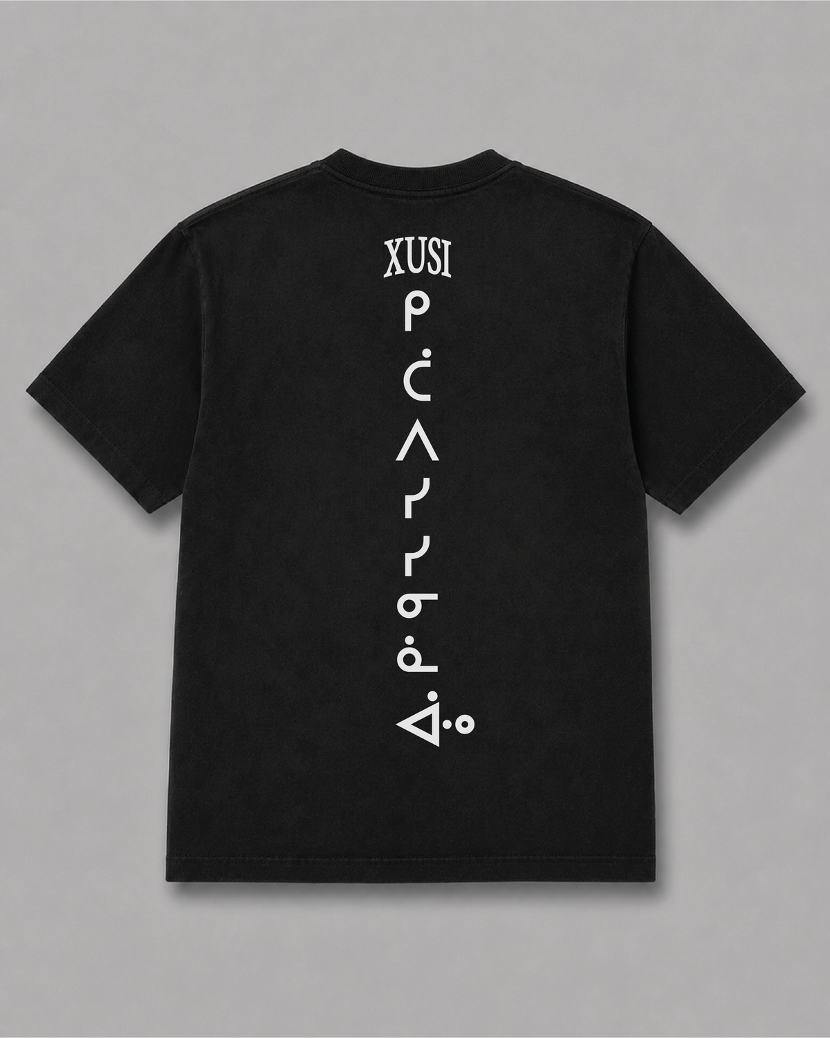 Wake From Death and Return to Life Black T-Shirt, back print – Indigenous-owned t-shirt by XUSI, Saskatoon